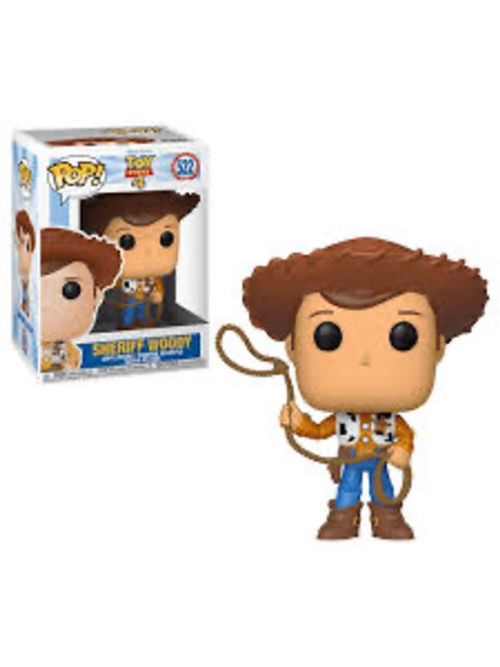 Disney Pixar: Toy Story 4 - Sheriff Woody Funko Pop! Vinyl Figure #522